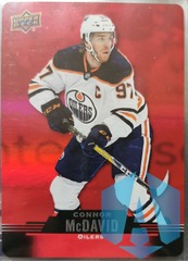 2020-21 UD Tim Hortons Collector's Red Die Cut Connor McDavid #DC-44